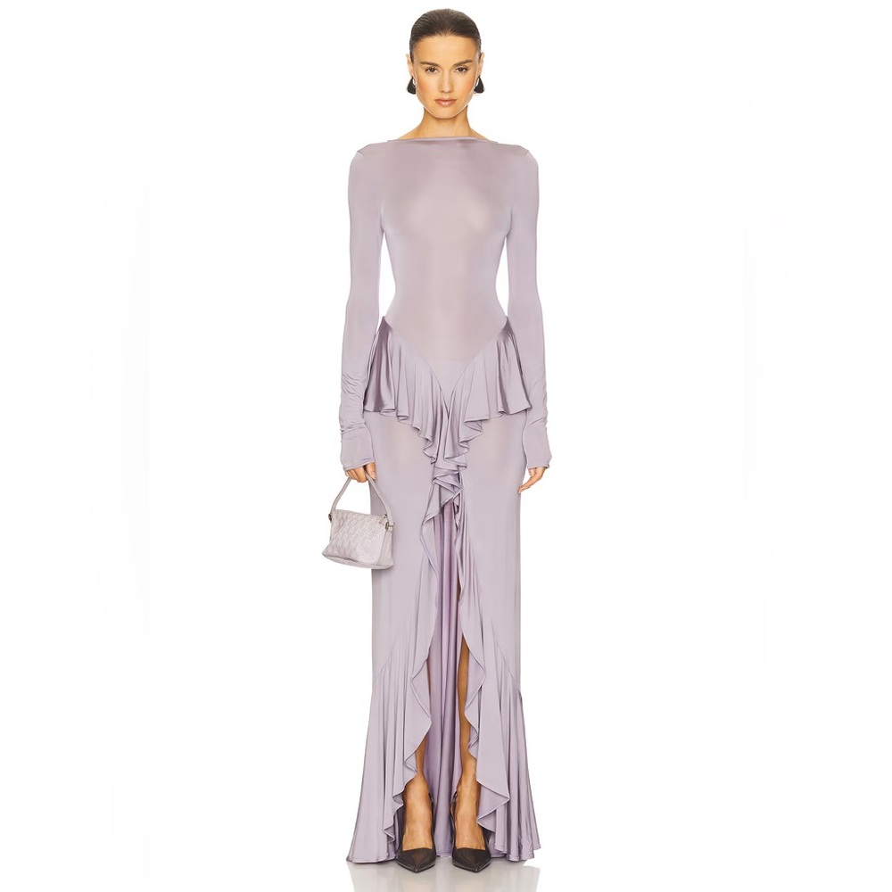 HELSA AMALA JERSEY DRESS LAVENDER
